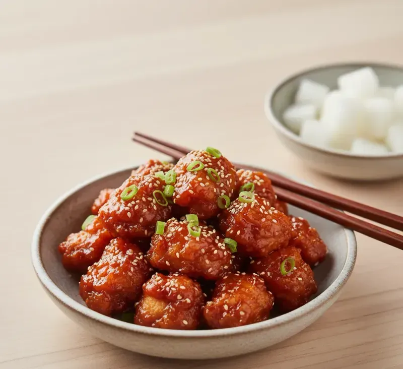 Korean Fried Chicken Bao