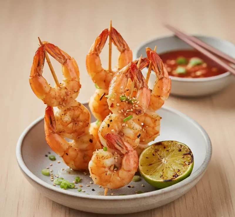 The real Wagamama Lollipop Prawn Kushiyaki this recipe is inspired by